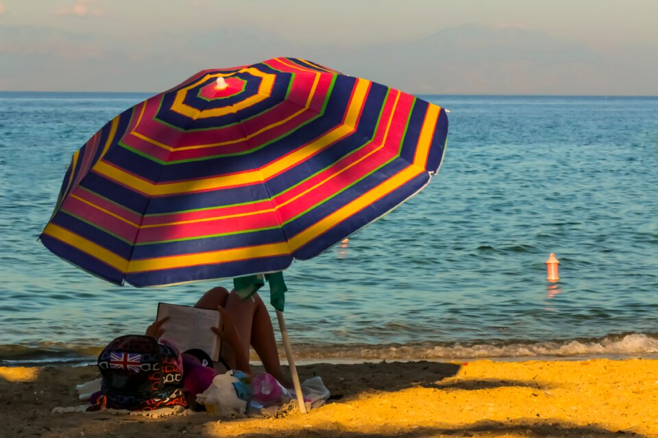 Vacation umbrella chair