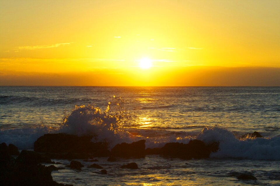 Island ocean seascape