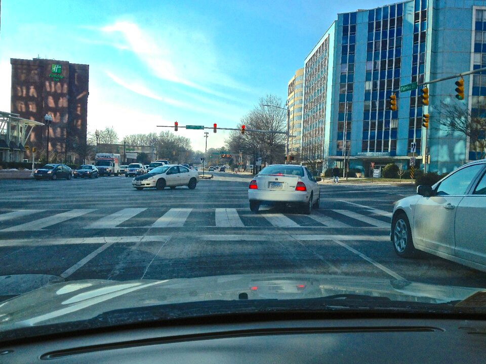 Red light driver's seat building
