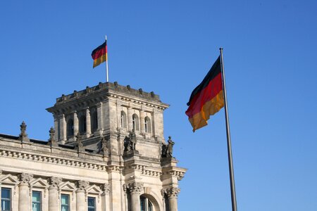 Berlin parliament building photo