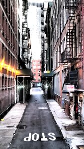 Usa america alley