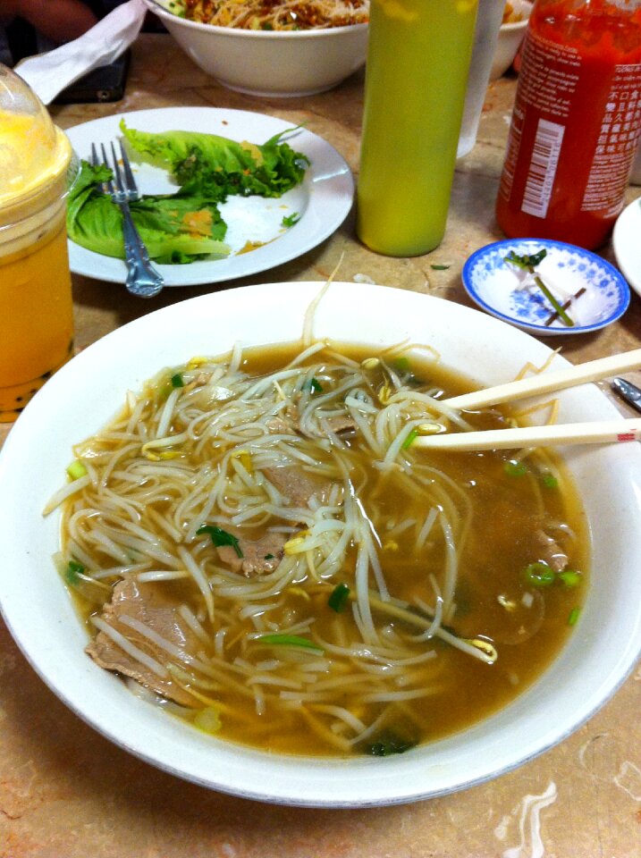 Vietnamese asian bowl