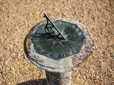 Time sundial sun photo