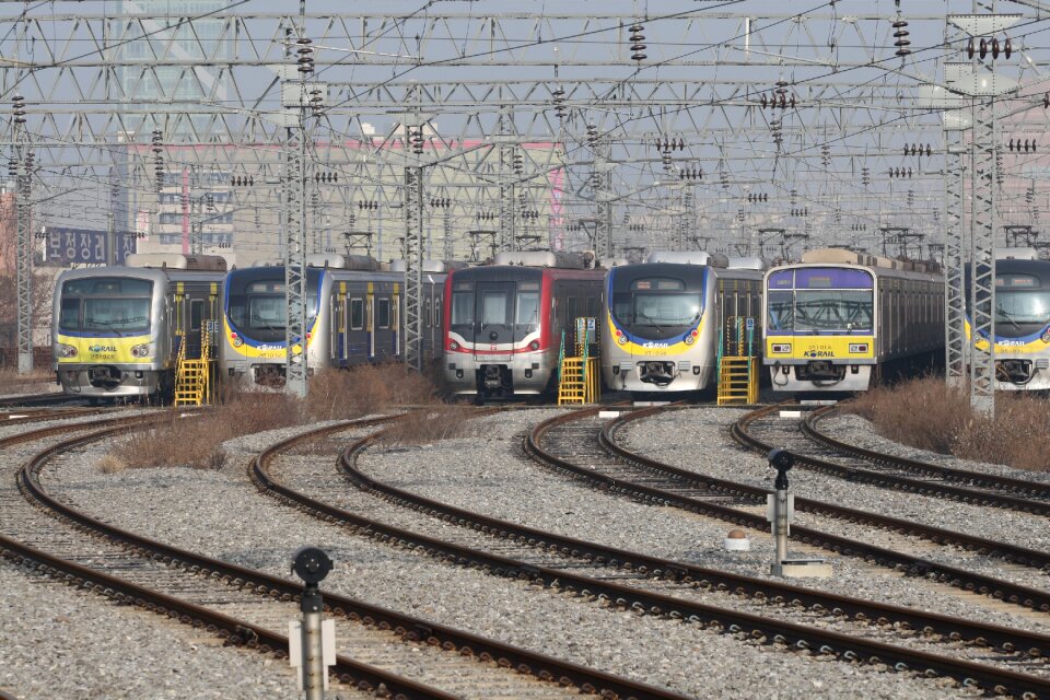 Subway garage railway