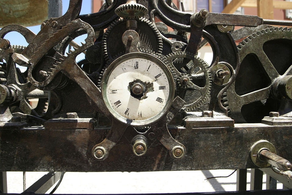 Antique mechanism mechanical