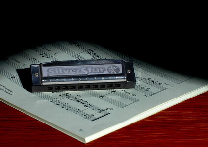 Music book wood