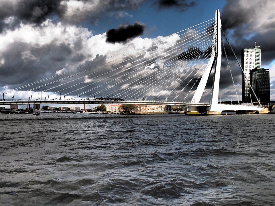 Bridge clouds netherlands