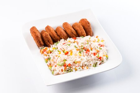 Yakimeshi nuggets combined