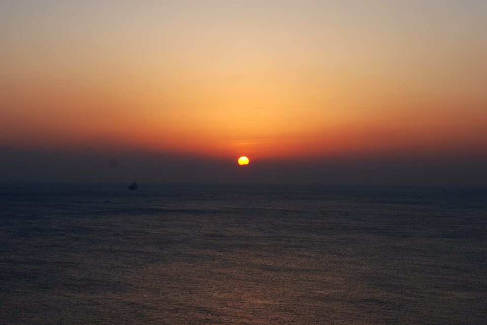Sunrise muk-ho coastal