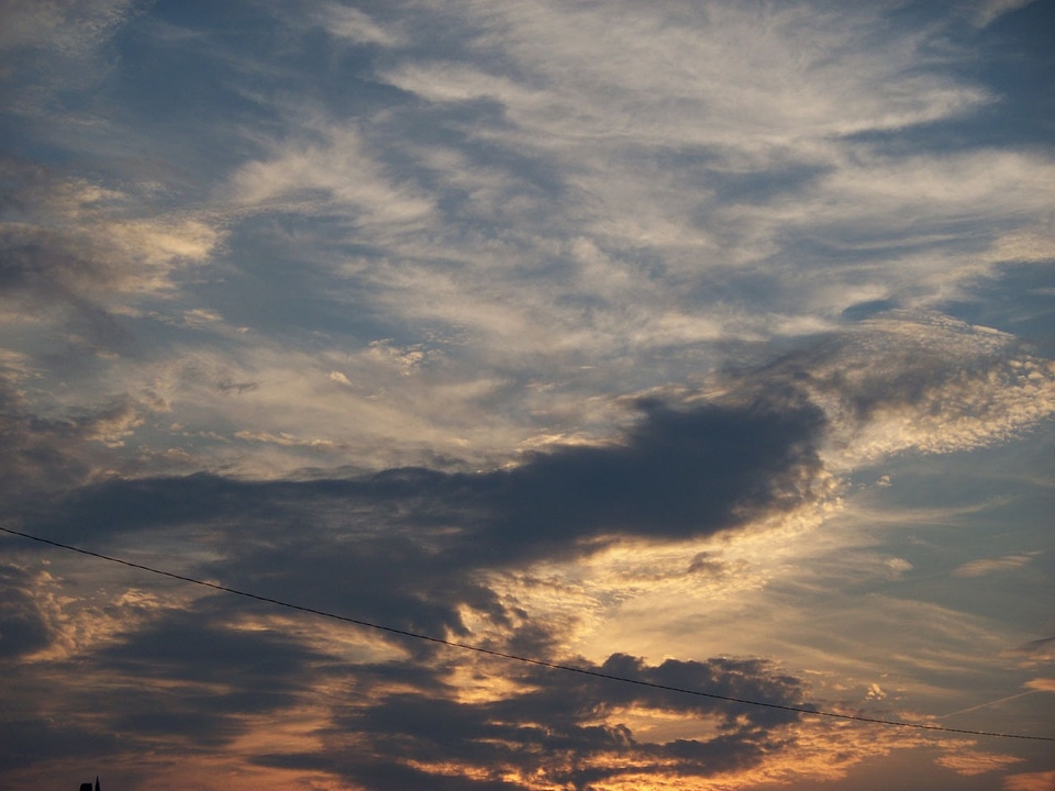 Sun view dramatic