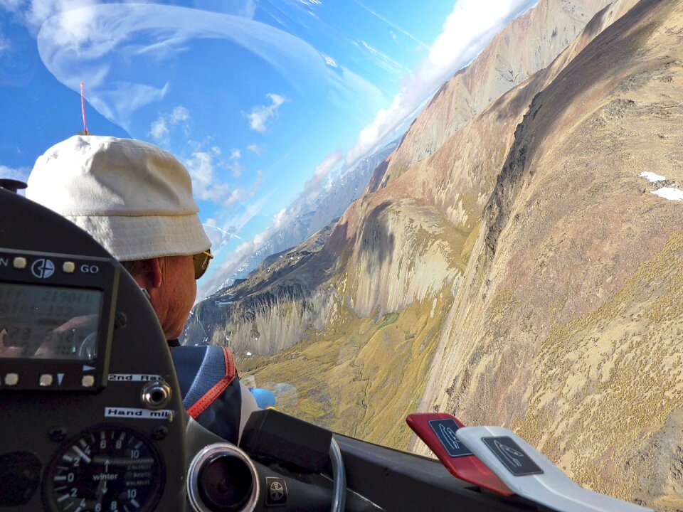 Cockpit pilot landscape
