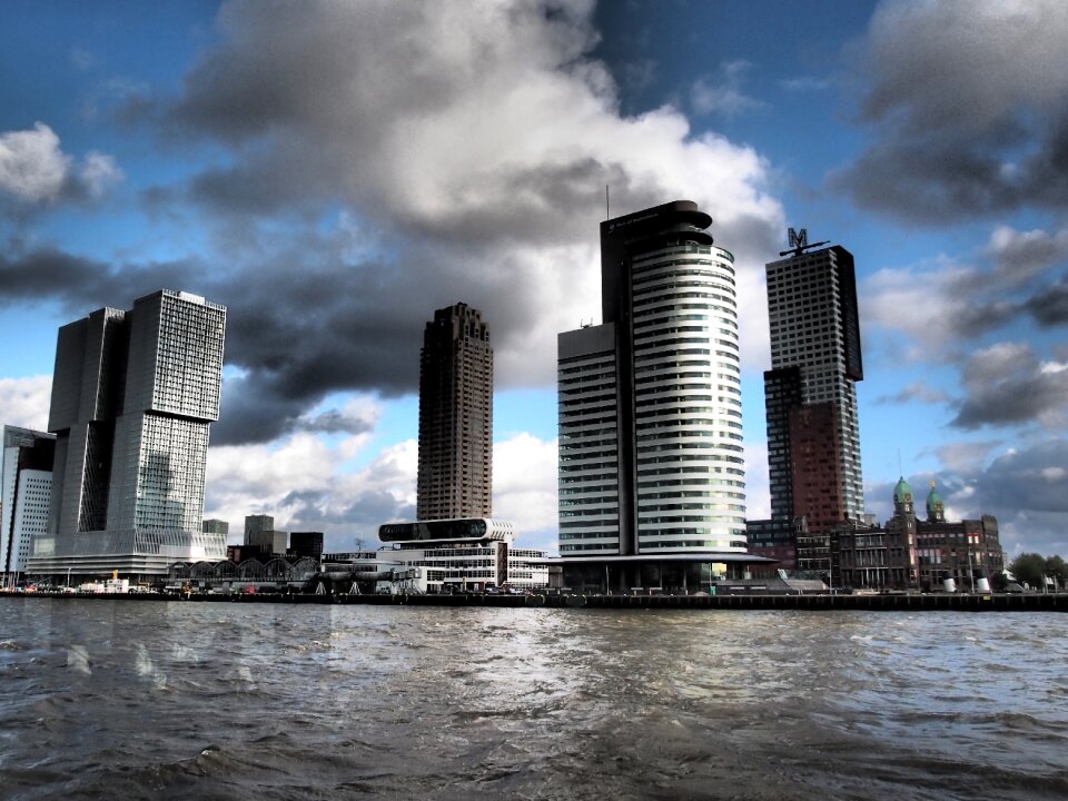 Netherlands rotterdam clouds