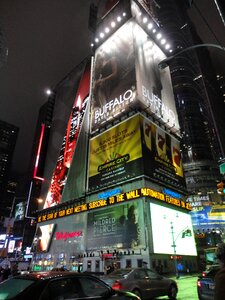 Time square night new york