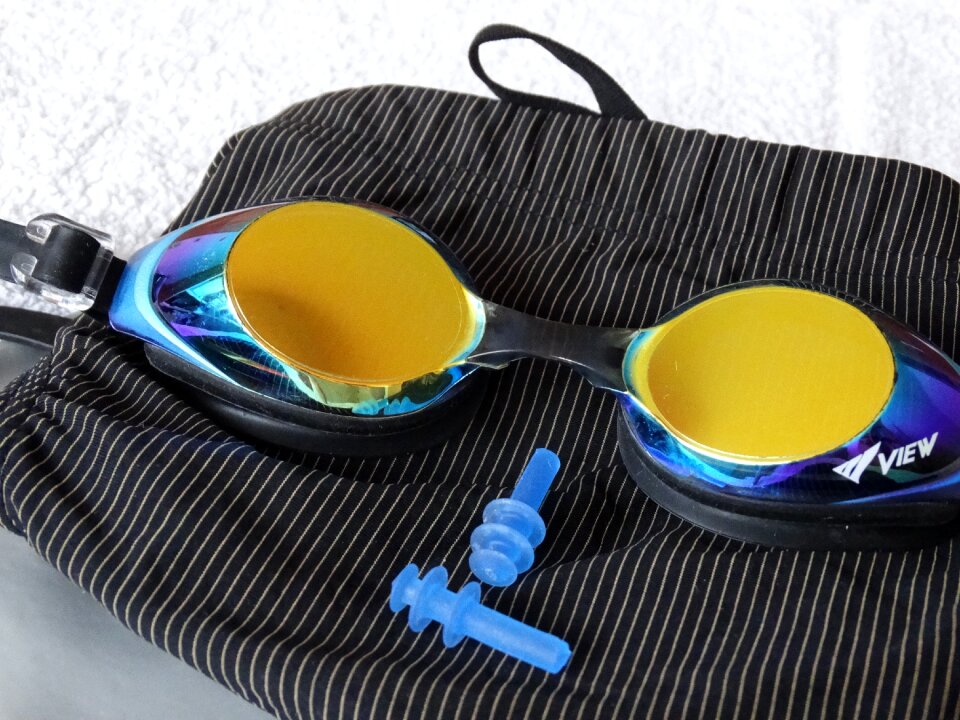 Swimming trunks swim goggles swimming equipment