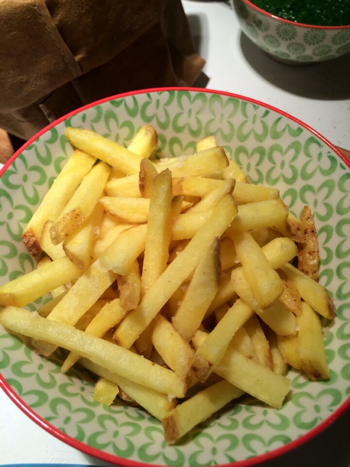 Food french fries lunch