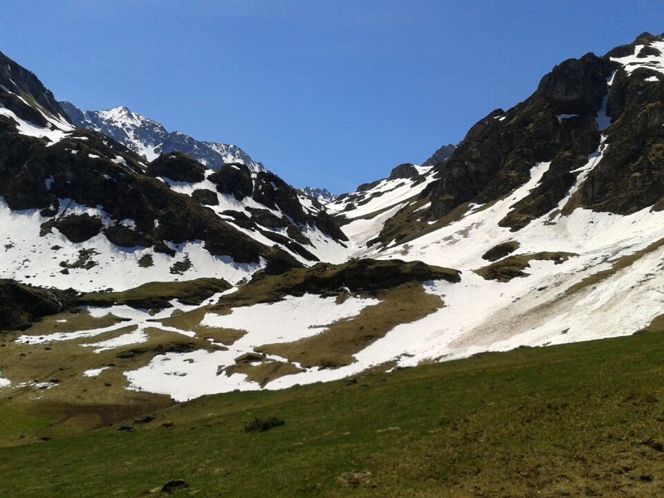 Nature hiking blue