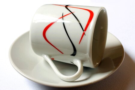 Cup of coffee porcelain cup porcelain photo