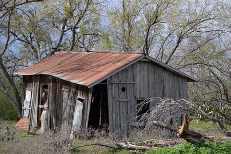 Structure frame abandoned photo