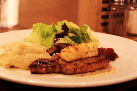Pineapple vegetable mashed