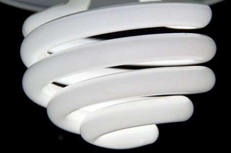 Lamp shining white