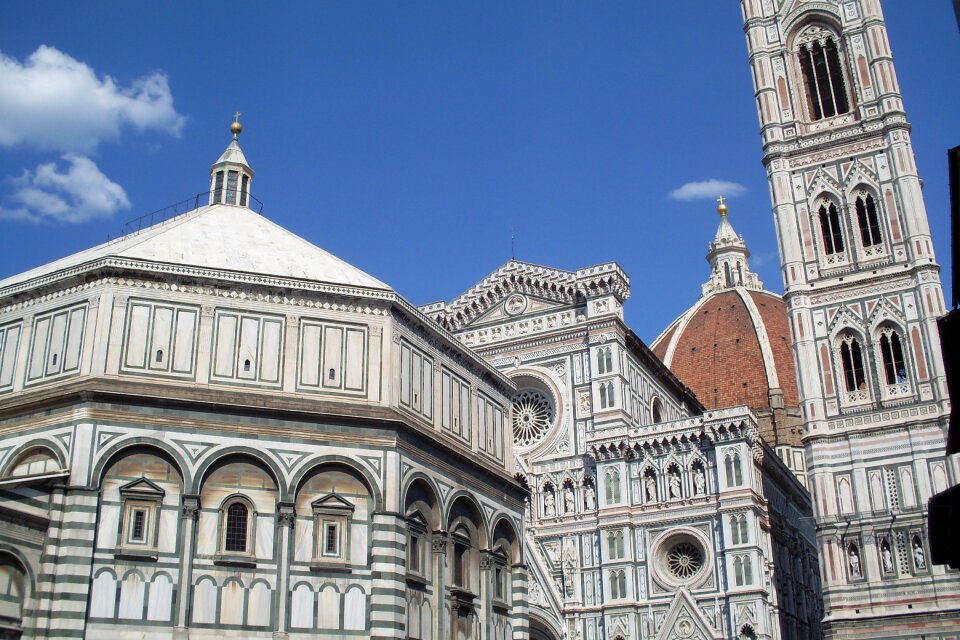 Tuscany landscape downtown