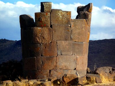 Ruin inca peru