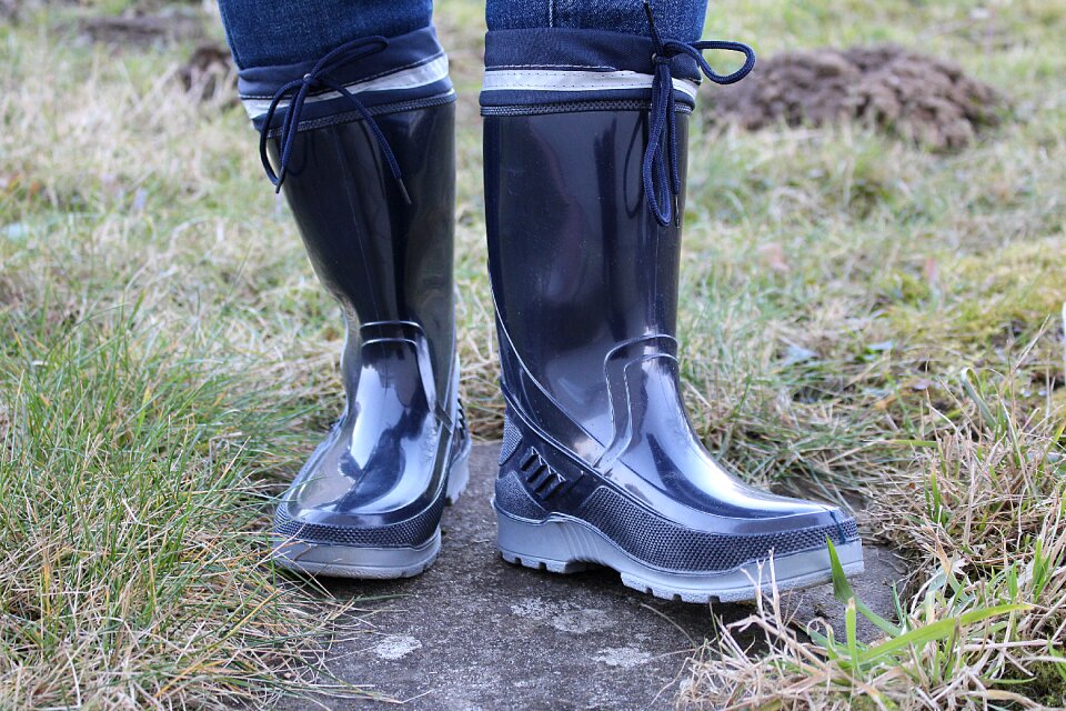 Rubber boots boots shoes