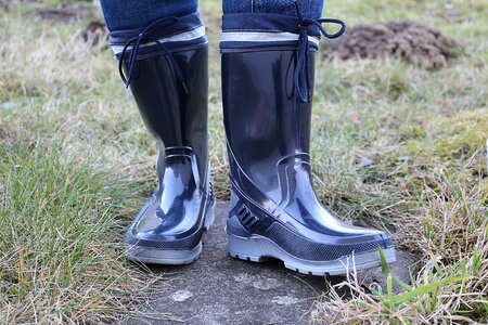 Rubber boots boots shoes
