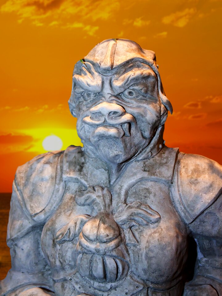 Figure statue stone