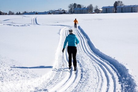 Binding langlaufschuh cross-country ski photo