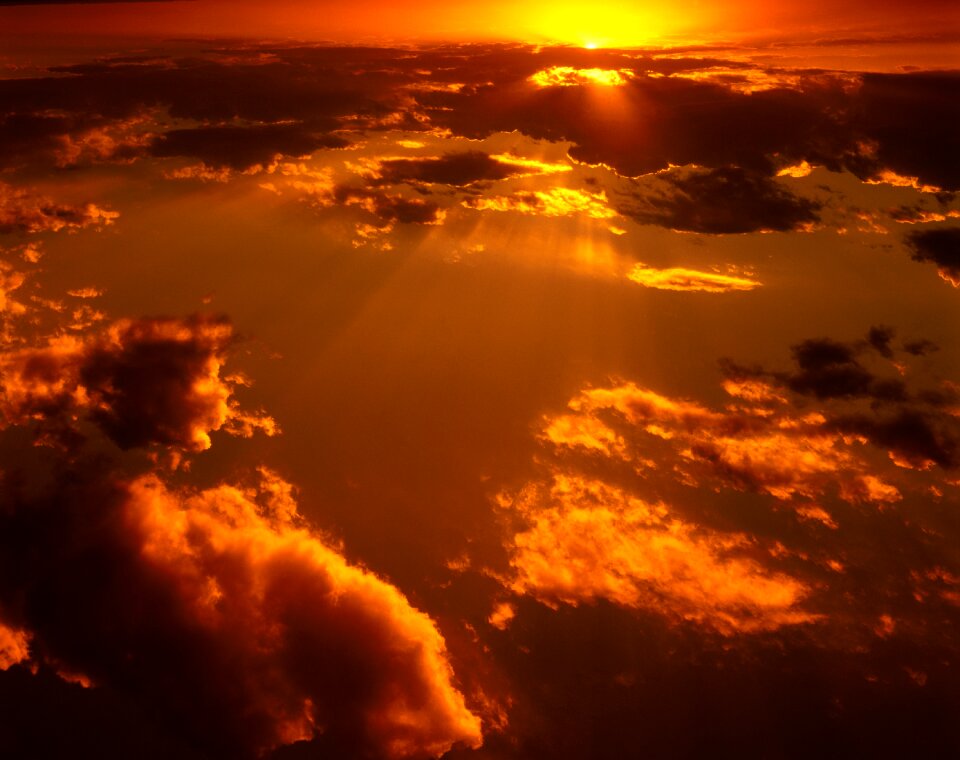 Sunset scenery Free photos