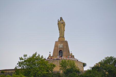 Basque country monument christ