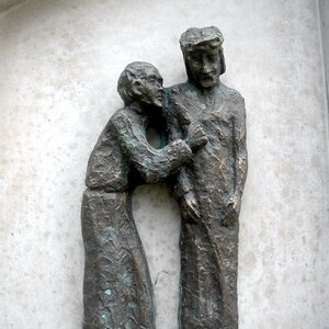 Jesus christ way of the cross jesus and soldier