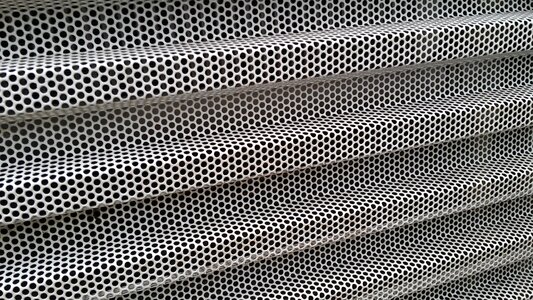 Perforated sheet metal pattern photo