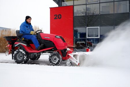Snow winter tractors