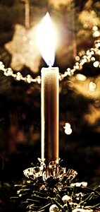 Candle christmas advent