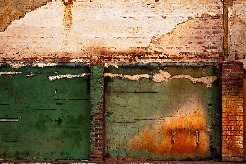 Wall facade background
