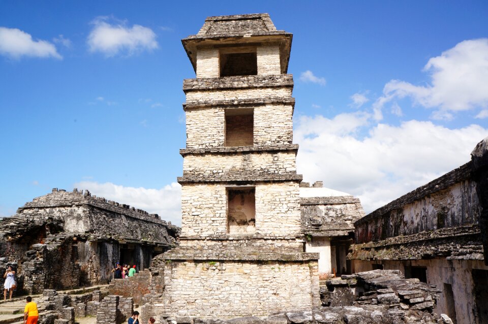 Maya the ruins of the mexico