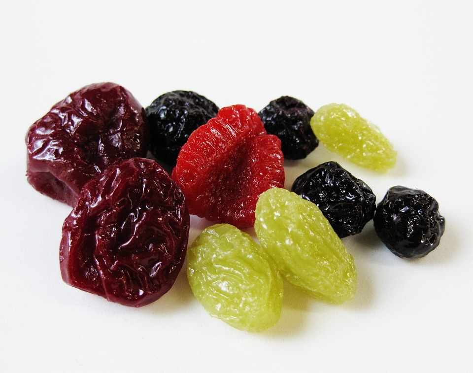 Cherry blueberry raspberry