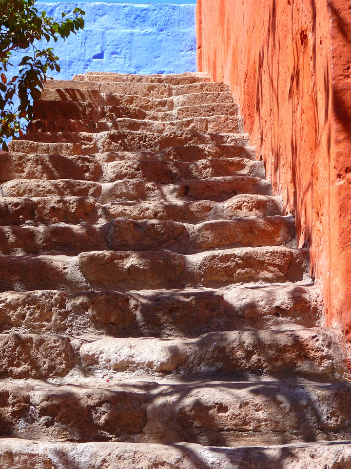 Color architecture monastery santa cathalina