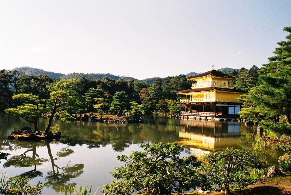 Kinkakuji temple tourist destination historic sites