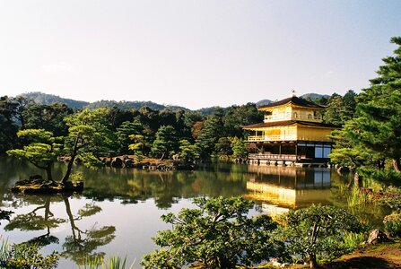 Kinkakuji temple tourist destination historic sites