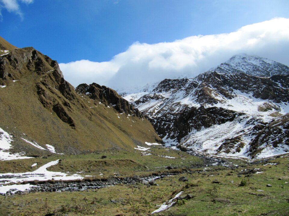 Northern caucasus landscape nature