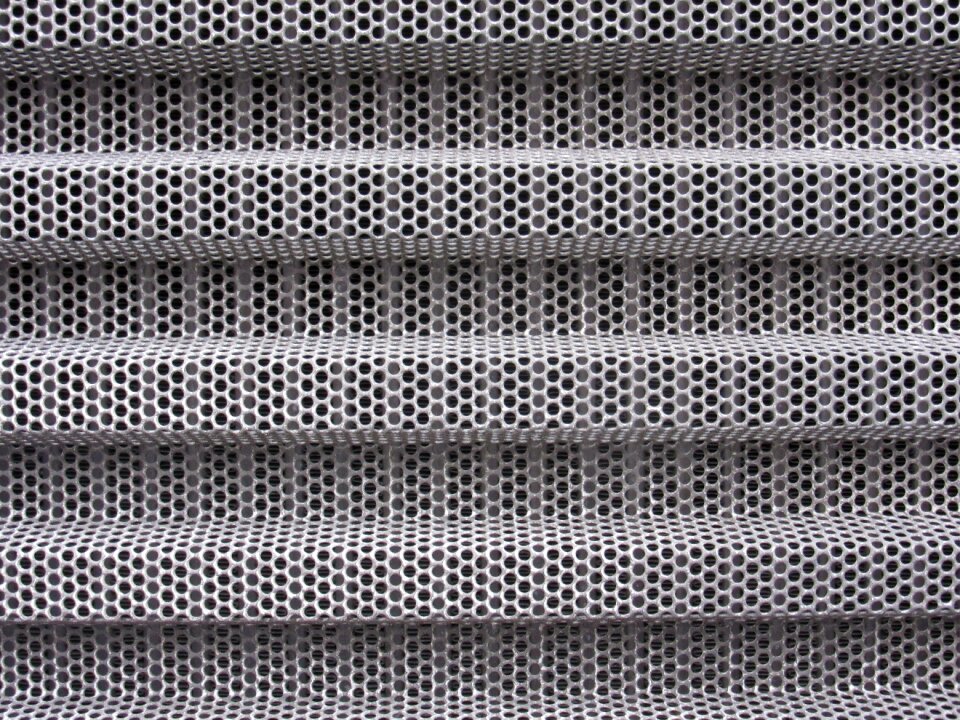 Mudguard perforated sheet metal