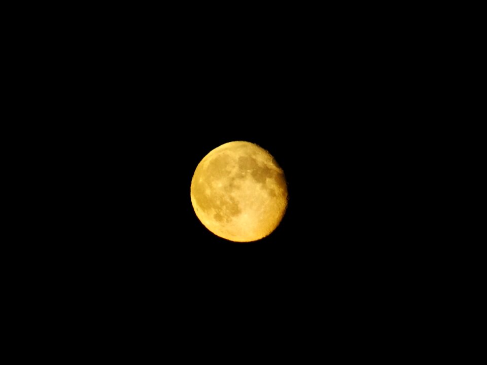 Moon darkness cosmos