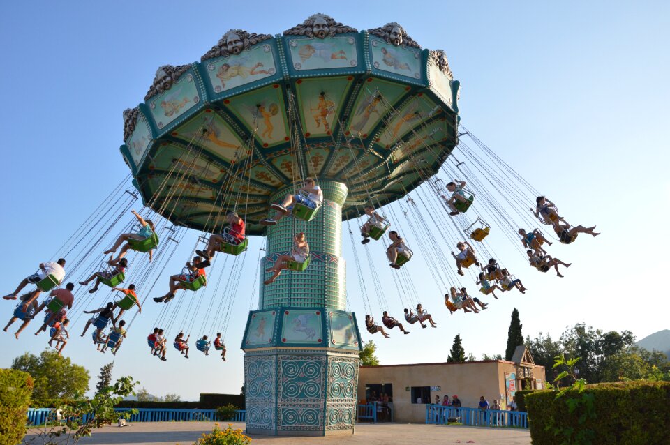 Carousel swing party