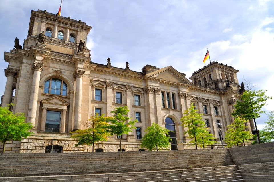 Berlin the reichstag monument