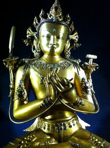 Temple spirituality statue