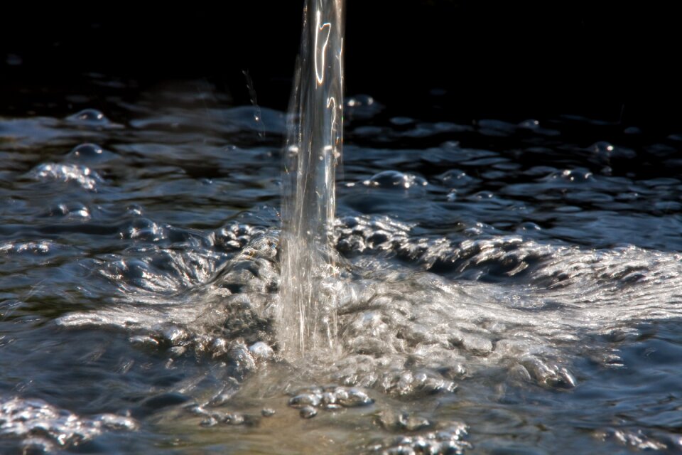 Water fountain water feature liquid