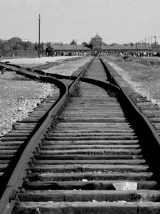 Auschwitz concentration camp poland photo